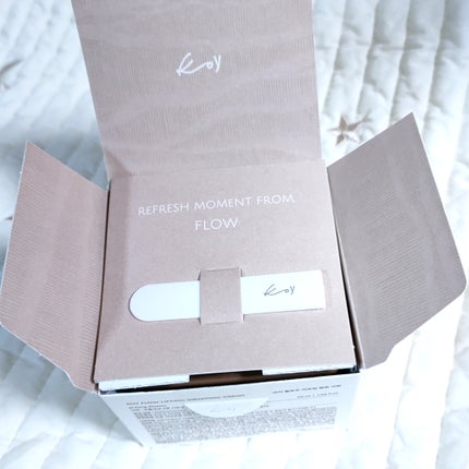 フローリフティングラッピングクリーム/koy/フェイスクリームを使ったクチコミ(3枚目)