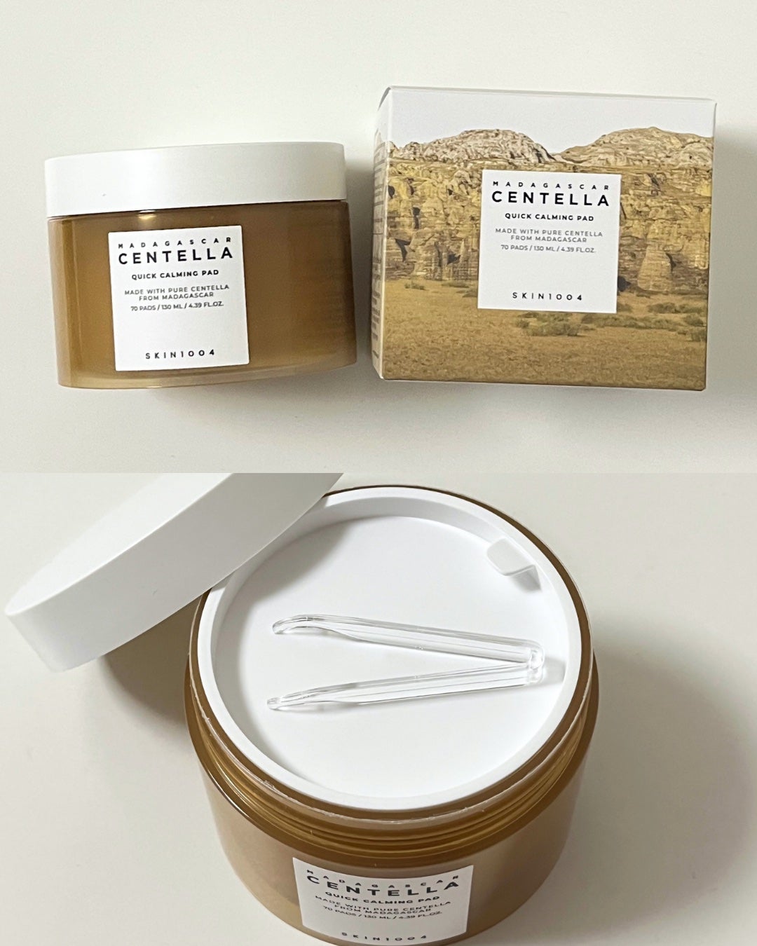 センテラ クイックカーミングパッド/SKIN1004/トナーパッドを使ったクチコミ(2枚目)