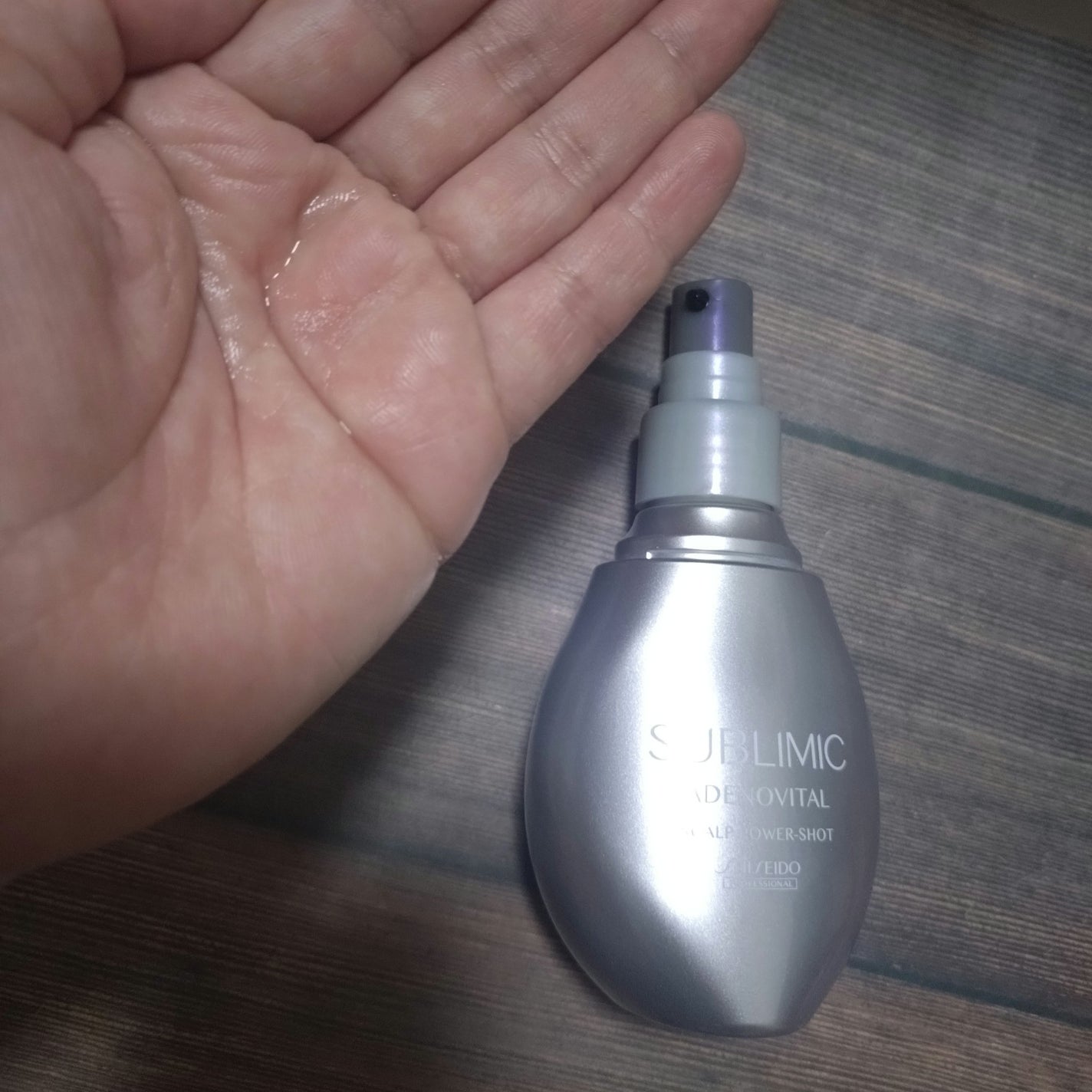 アデノバイタル スカルプ パワーショット/サブリミック/頭皮ローションを使ったクチコミ(1枚目)