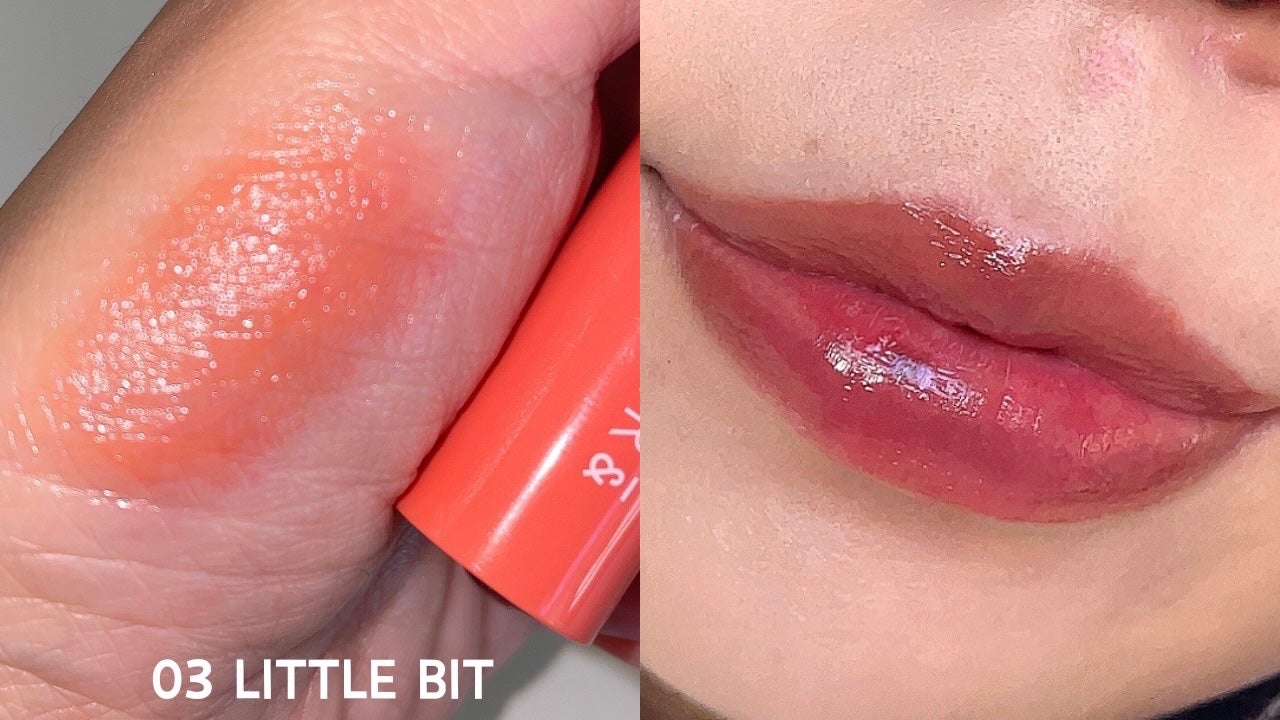 Dewy Syrup Tint/EITHER&/口紅を使ったクチコミ(5枚目)