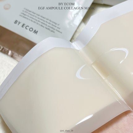 EGF アンプルコラーゲンマスク/BY ECOM/シートマスク・パックを使ったクチコミ(4枚目)