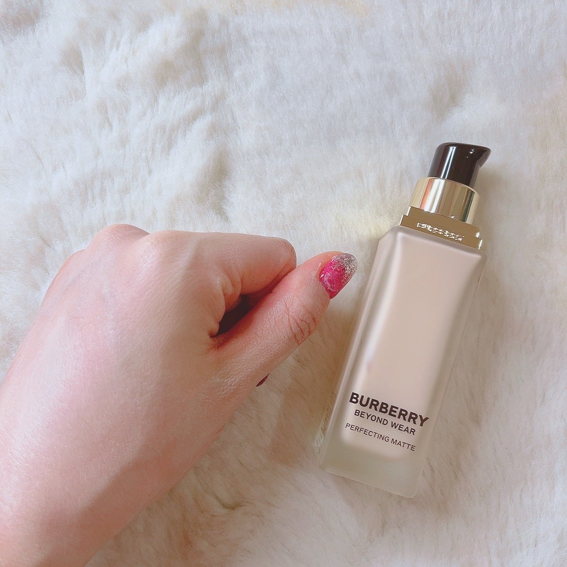 バーバリー ビヨンド ウェア パーフェクティング マット/Burberry Beauty/リキッドファンデーションを使ったクチコミ(3枚目)