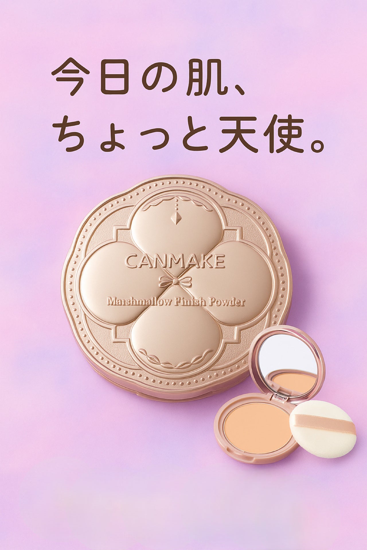 マシュマロフィニッシュパウダー/キャンメイク/プレストパウダーを使ったクチコミ(1枚目)