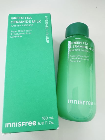 グリーンティー セラミド ミルク エッセンストナー/innisfree/化粧水を使ったクチコミ(1枚目)