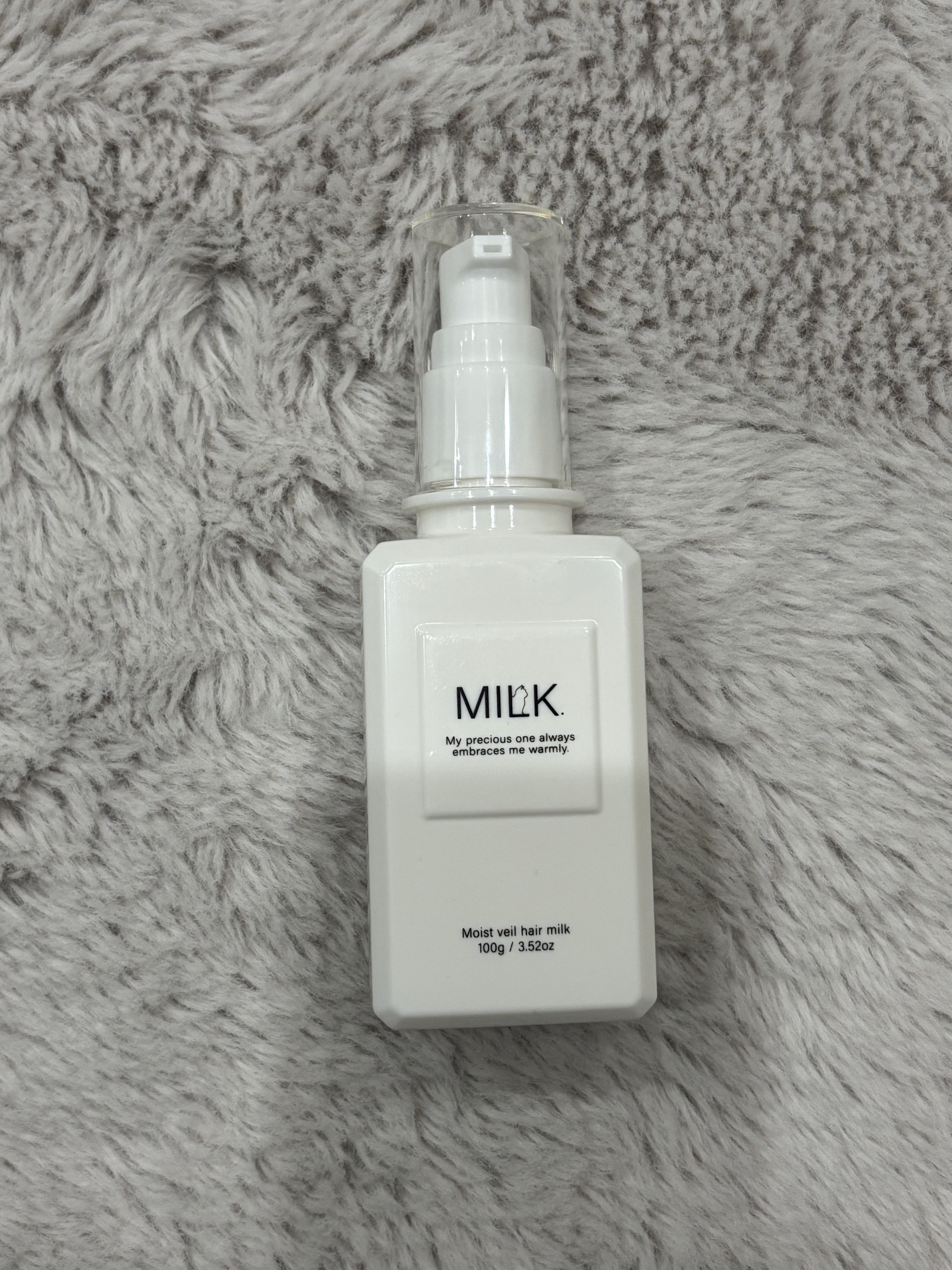 モイストヴェール ヘアミルク＜無香料＞/MILK./ヘアミルクを使ったクチコミ（1枚目）