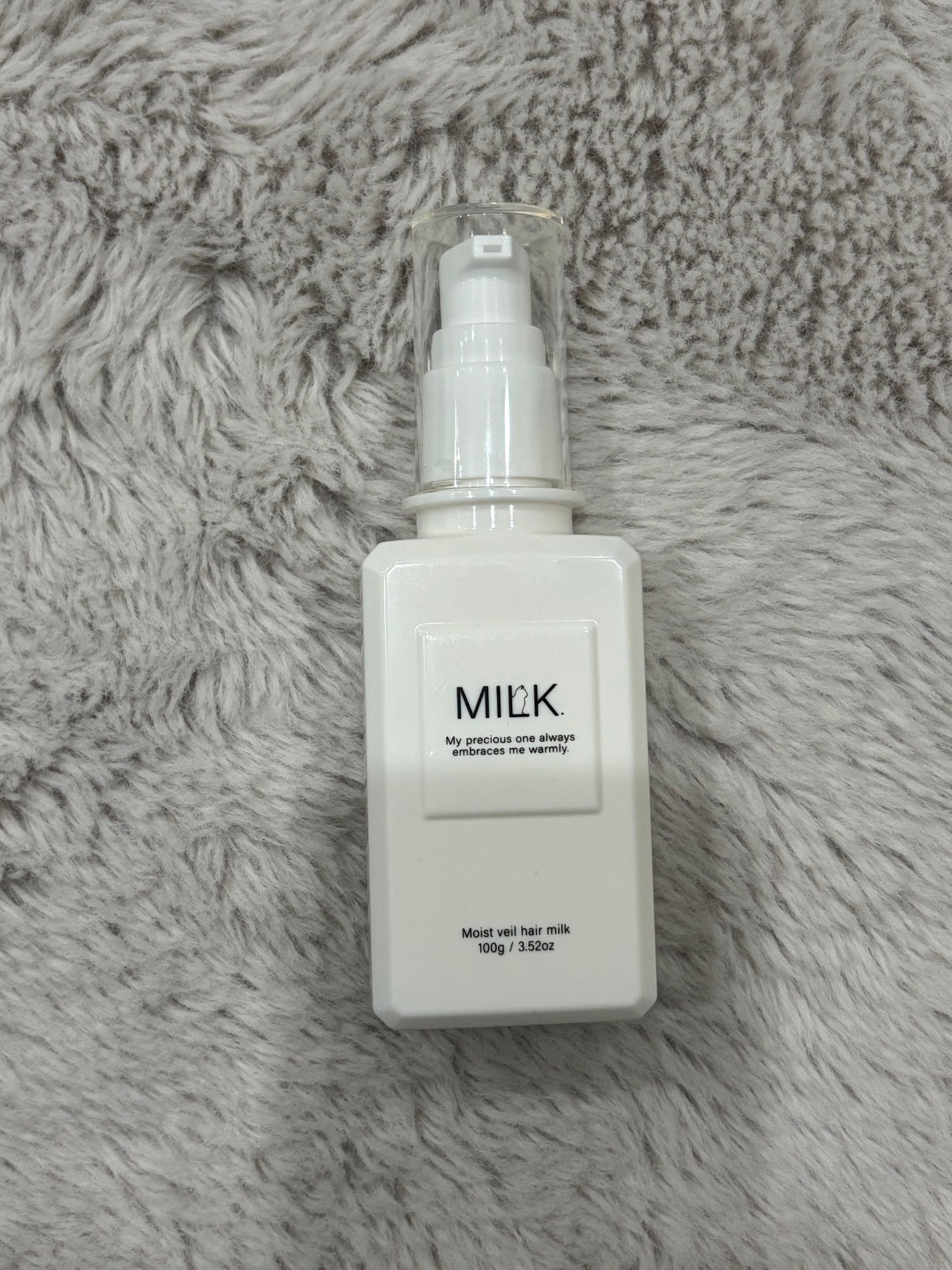 モイストヴェール ヘアミルク<無香料>/MILK./ヘアミルクを使ったクチコミ(1枚目)
