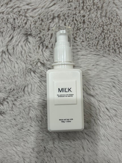 モイストヴェール ヘアミルク<無香料>/MILK./ヘアミルクを使ったクチコミ(1枚目)