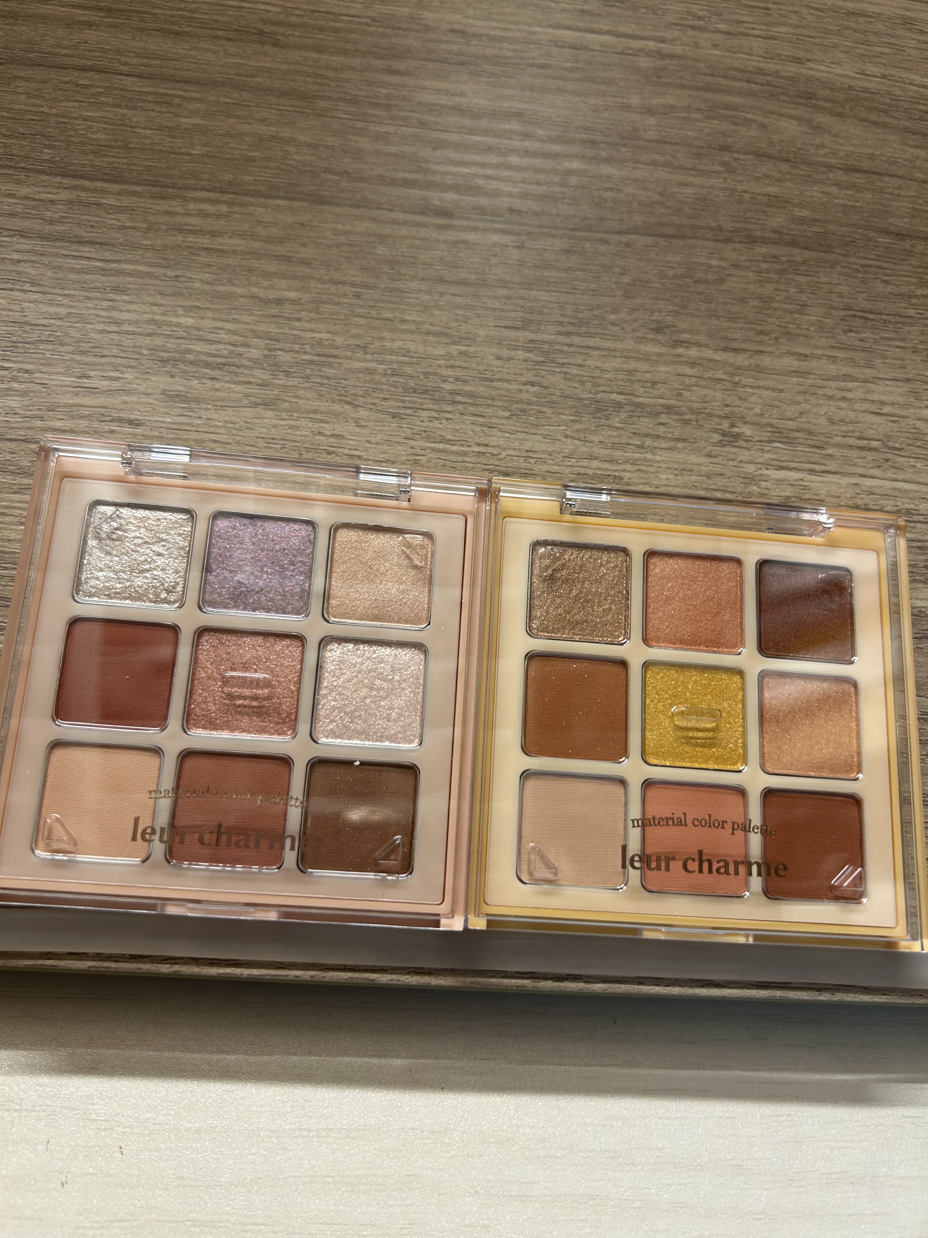 マテリアルカラーパレット/leur charme/アイシャドウパレットを使ったクチコミ（2枚目）