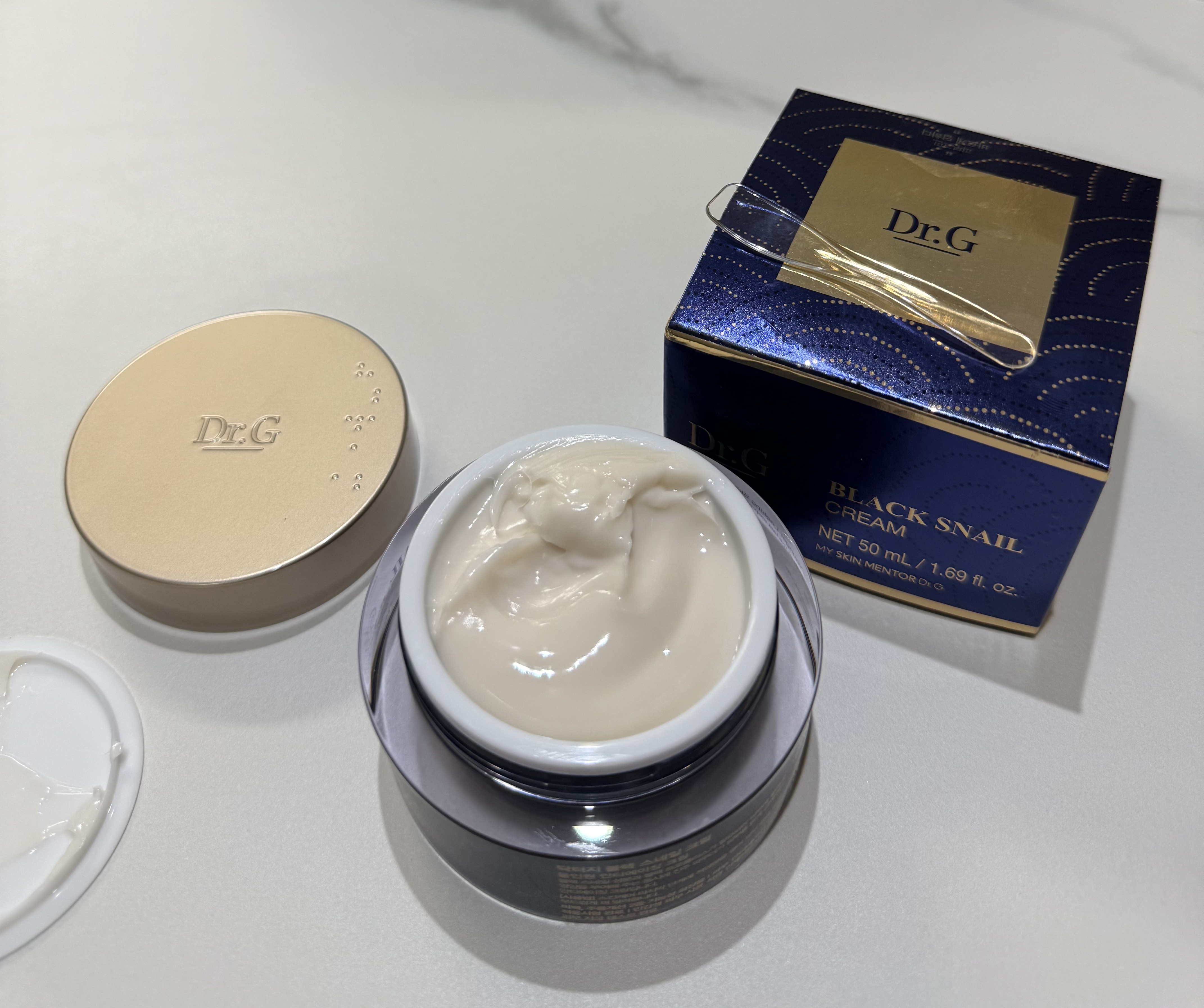 ブラックスネイル クリーム/Dr.G/フェイスクリームを使ったクチコミ（1枚目）