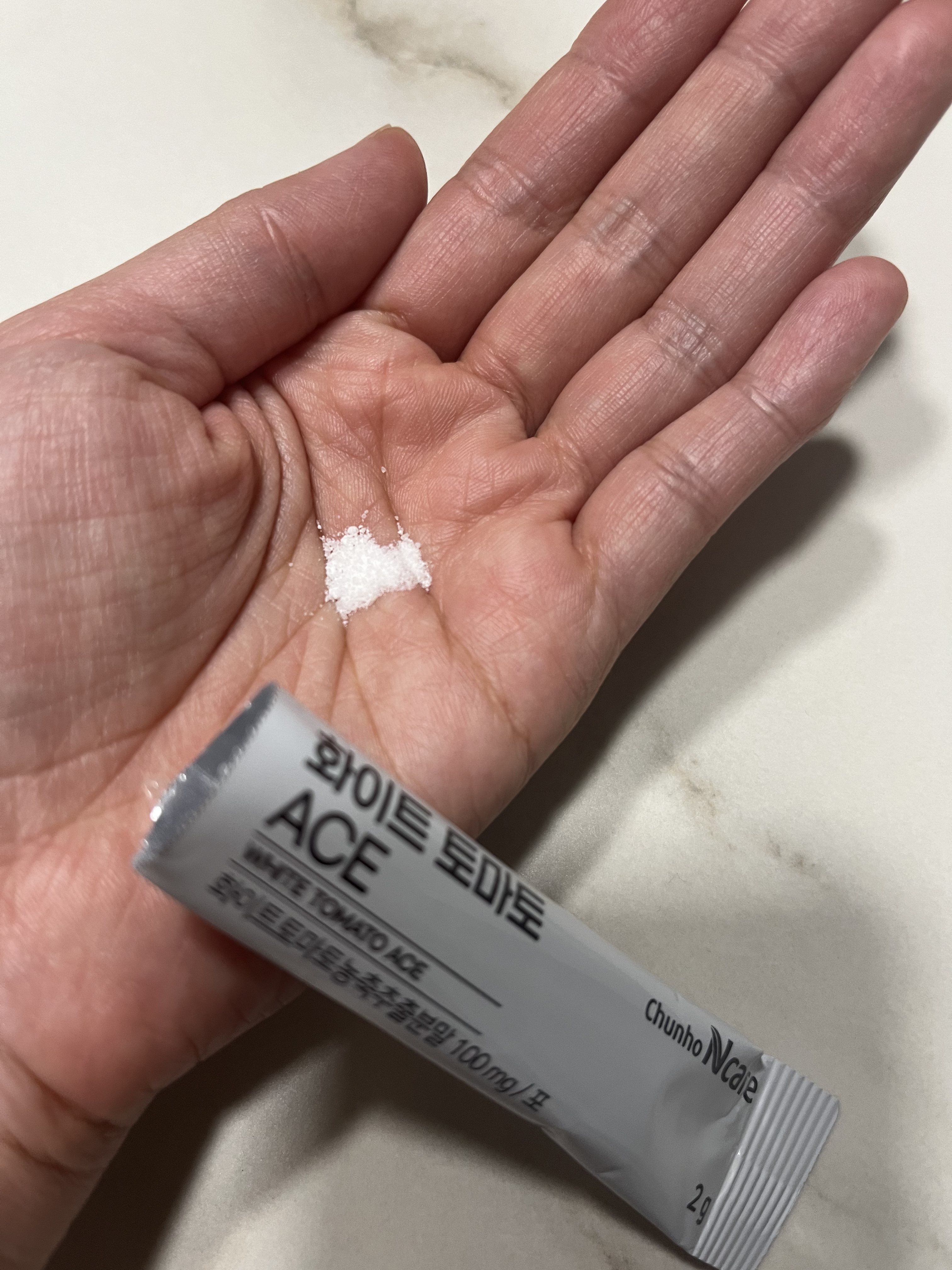  ホワイトトマト ACE 1box 30包/ChunhoNcare/美容サプリメントを使ったクチコミ（3枚目）