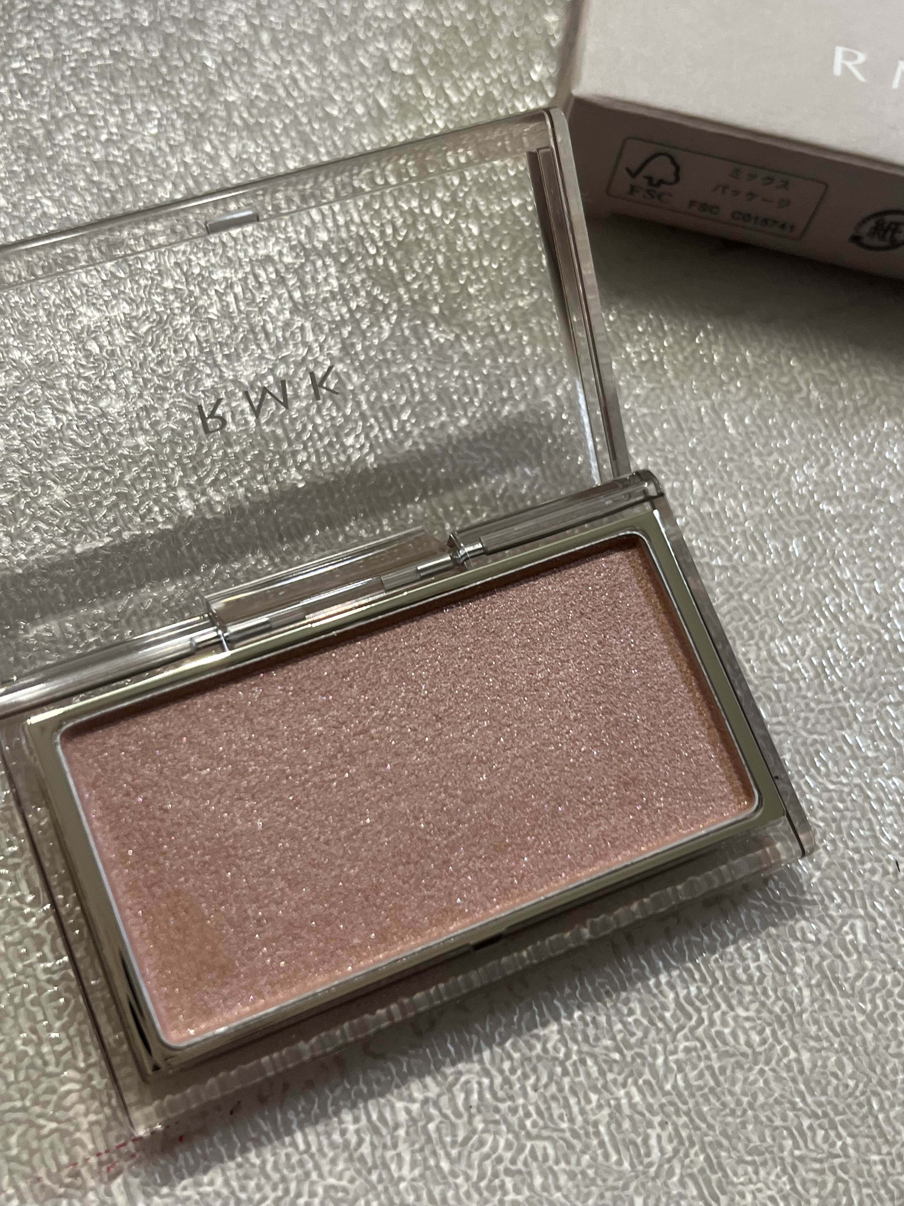 RMK ピュア コンプレクション ブラッシュ 14 クラウド フルール/RMK/パウダーチークを使ったクチコミ（2枚目）