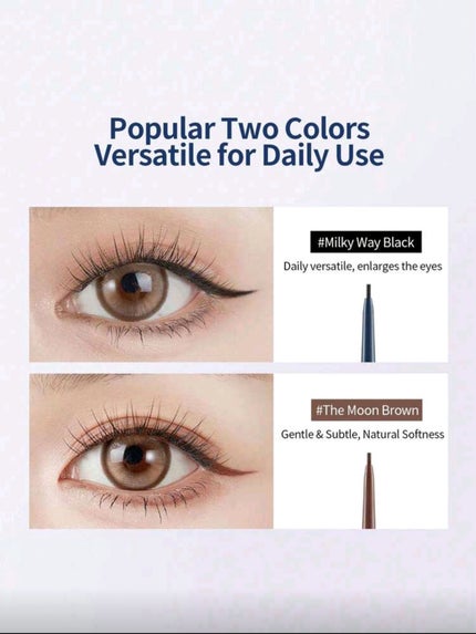 アイライナー/AMORTALS /リキッドアイライナーを使ったクチコミ(3枚目)