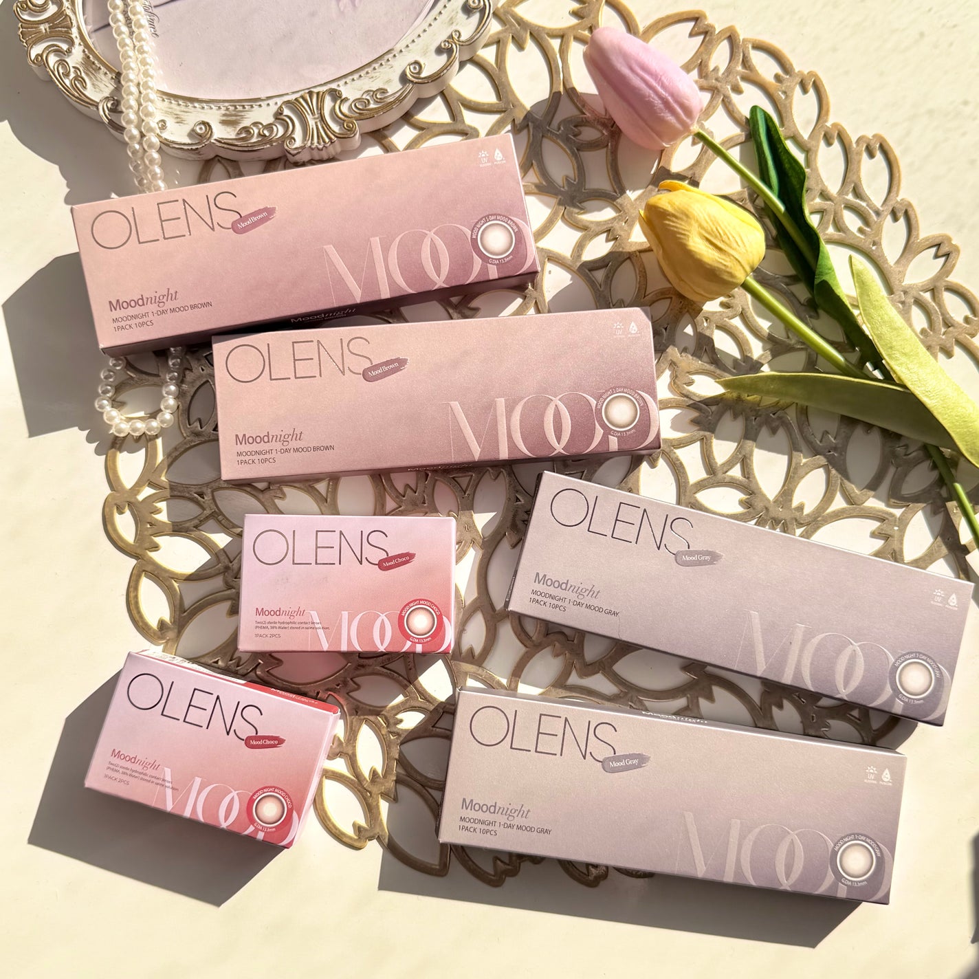 Moodnight 1Month/OLENS/カラーコンタクトレンズを使ったクチコミ(8枚目)