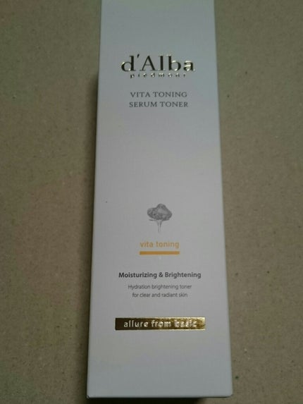 ダルバ ホワイトトリュフファーストスプレーセラム/ダルバ/ミスト状化粧水を使ったクチコミ(2枚目)