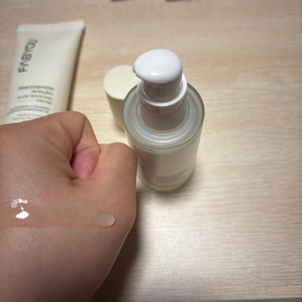 Niacinimide Arbutin Glow Boosting Cream/FABYOU/フェイスクリームを使ったクチコミ(2枚目)