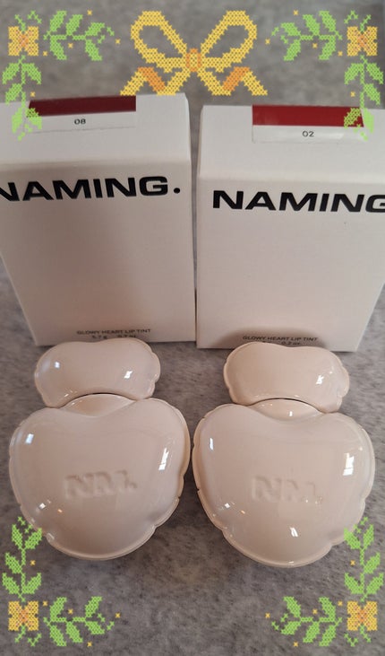 ネーミング グロウ ハートリップティント/NAMING./リップティントを使ったクチコミ(1枚目)