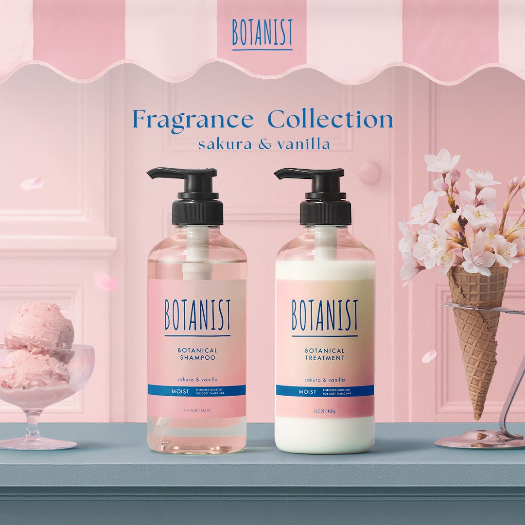 ボタニカルシャンプー・トリートメント サクラ&バニラの香り モイスト/BOTANIST/市販シャンプーを使ったクチコミ(2枚目)