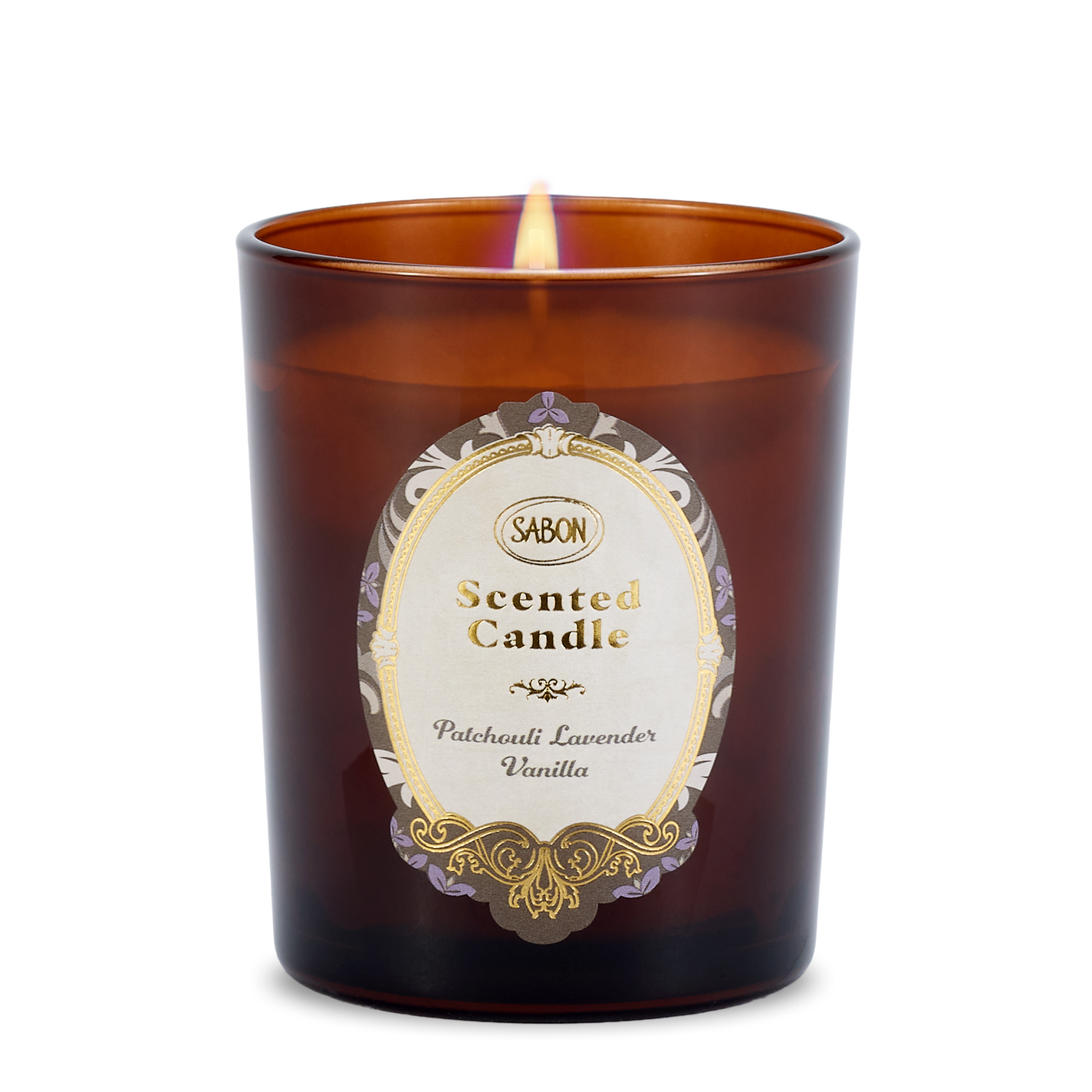 キャンドル パチュリ・ラベンダー・バニラ SABON
