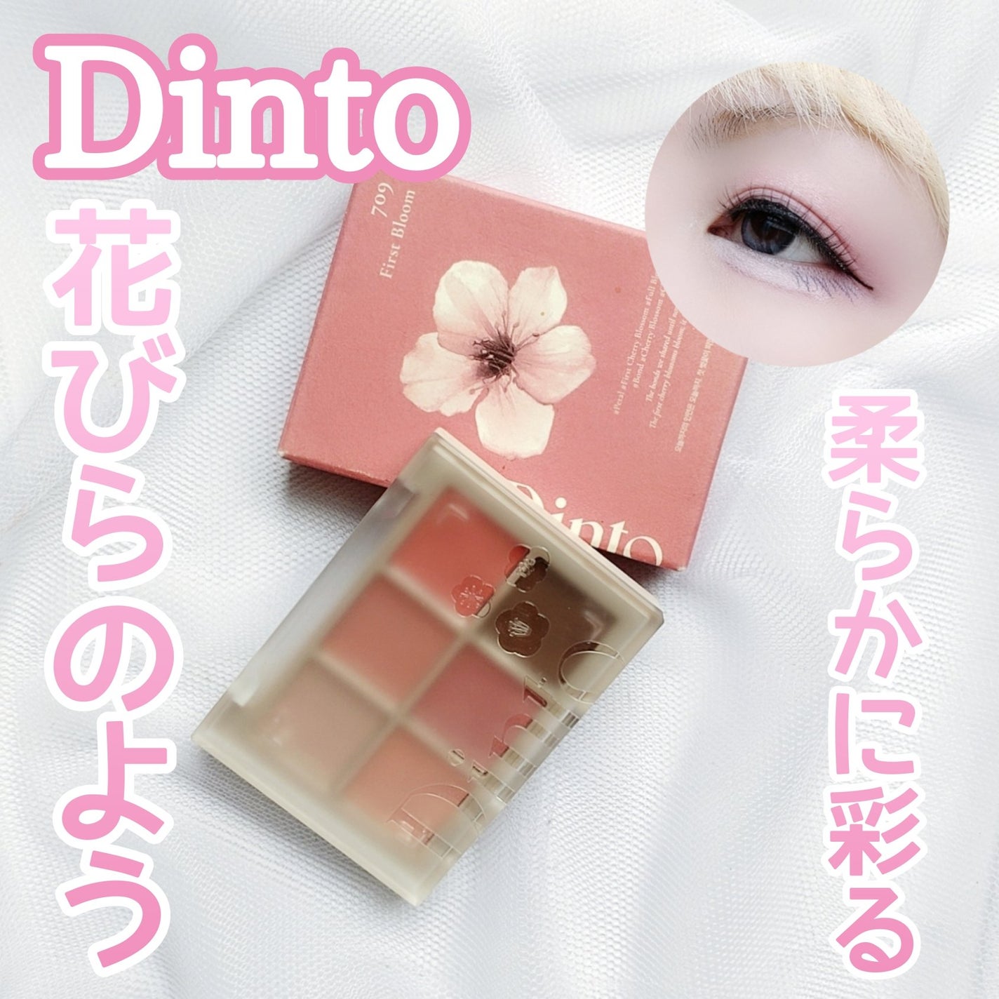 ブラーフィニシュシャドウパレット/Dinto/アイシャドウパレットを使ったクチコミ(1枚目)