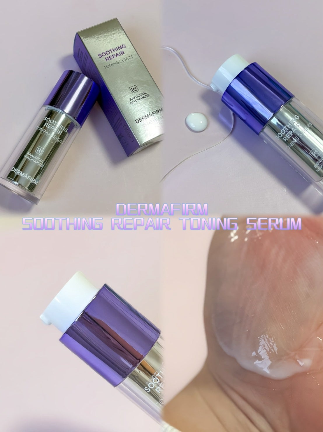 SOOTHING REPAIR TONING SERUM R4/ダーマファーム/美容液を使ったクチコミ(1枚目)