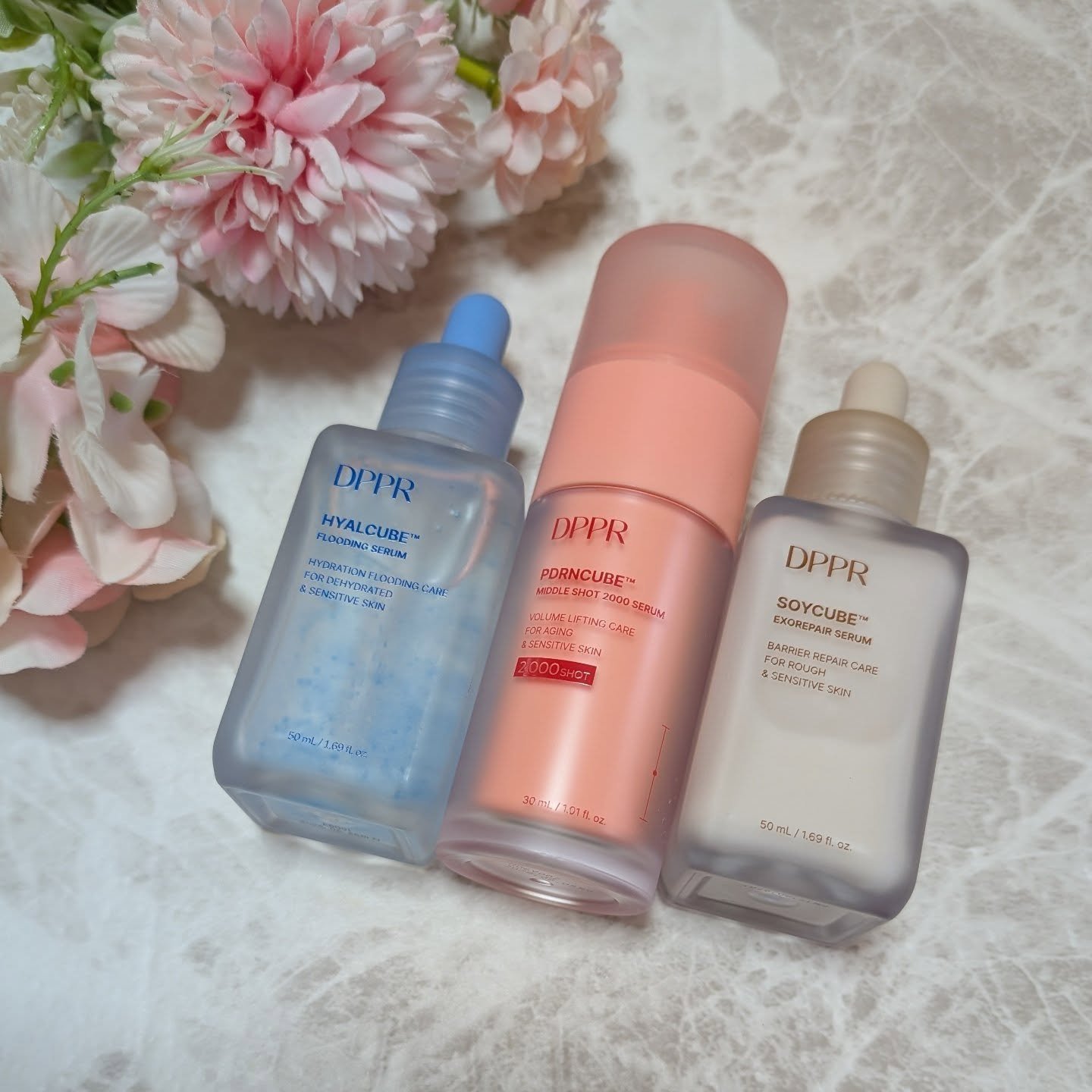 ヒアルキューブ フラッディングセラム/DPPR/美容液を使ったクチコミ（1枚目）