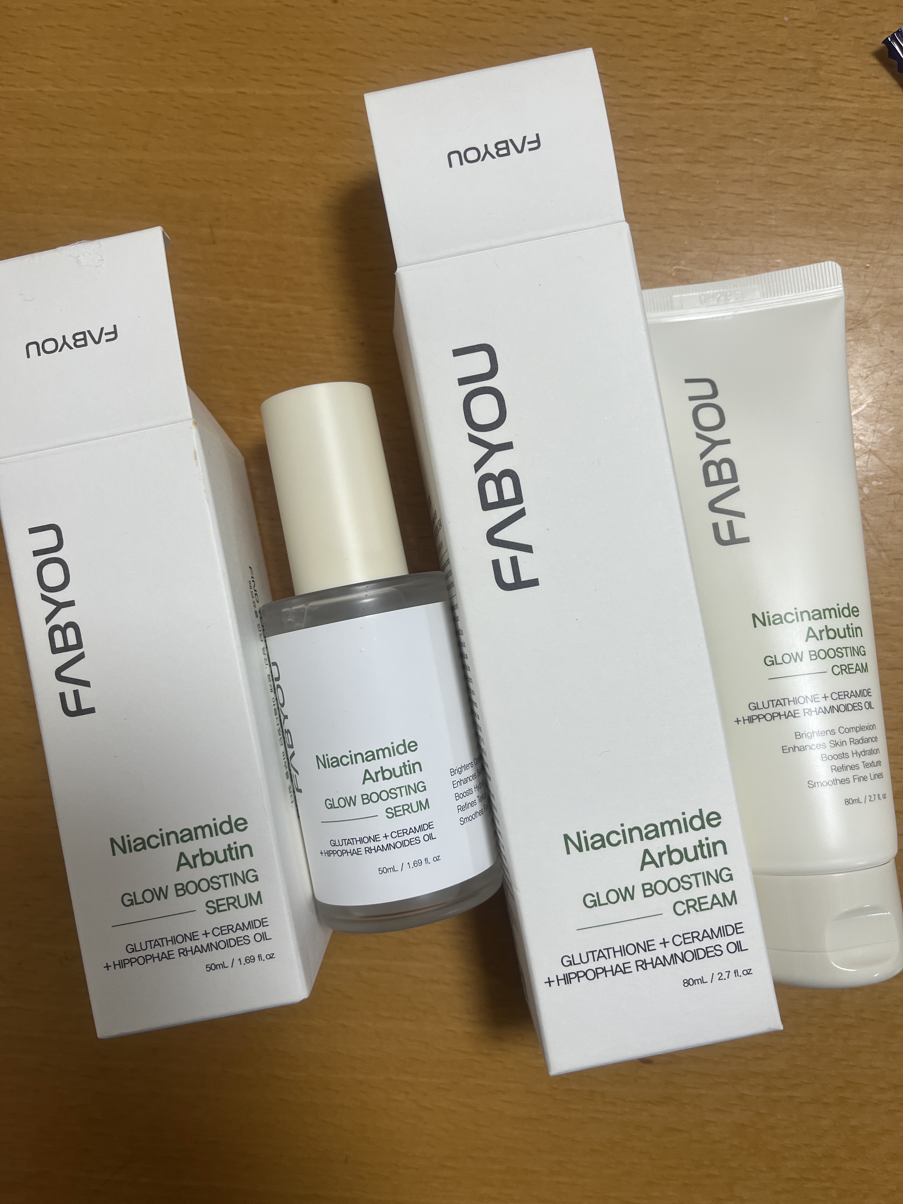 Niacinimide Arbutin Glow Boosting Serum/FABYOU/美容液を使ったクチコミ（1枚目）