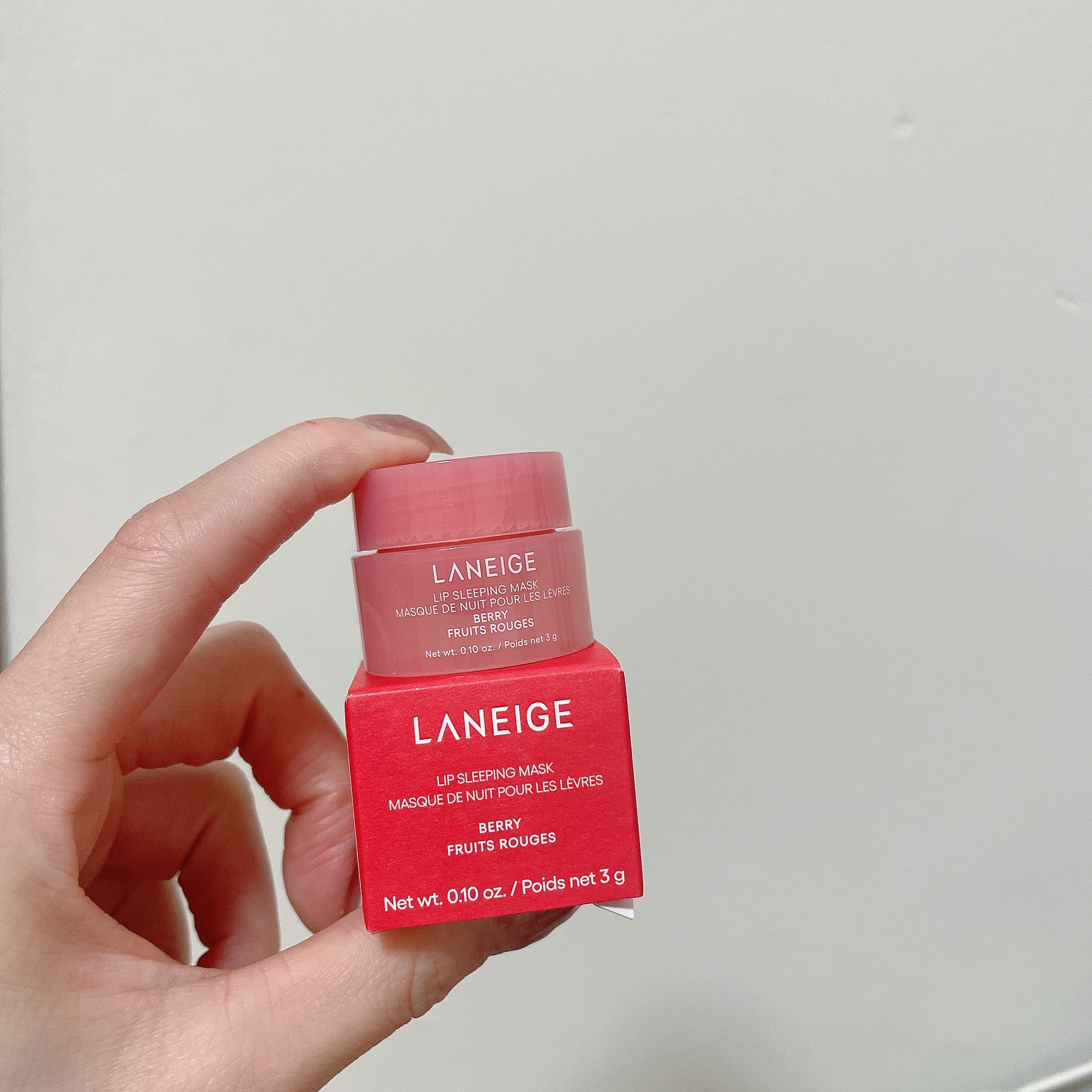 リップスリーピングマスクを評価しました