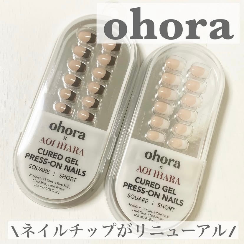 ジェルネイルチップ/ohora/ネイルチップ・パーツを使ったクチコミ(1枚目)