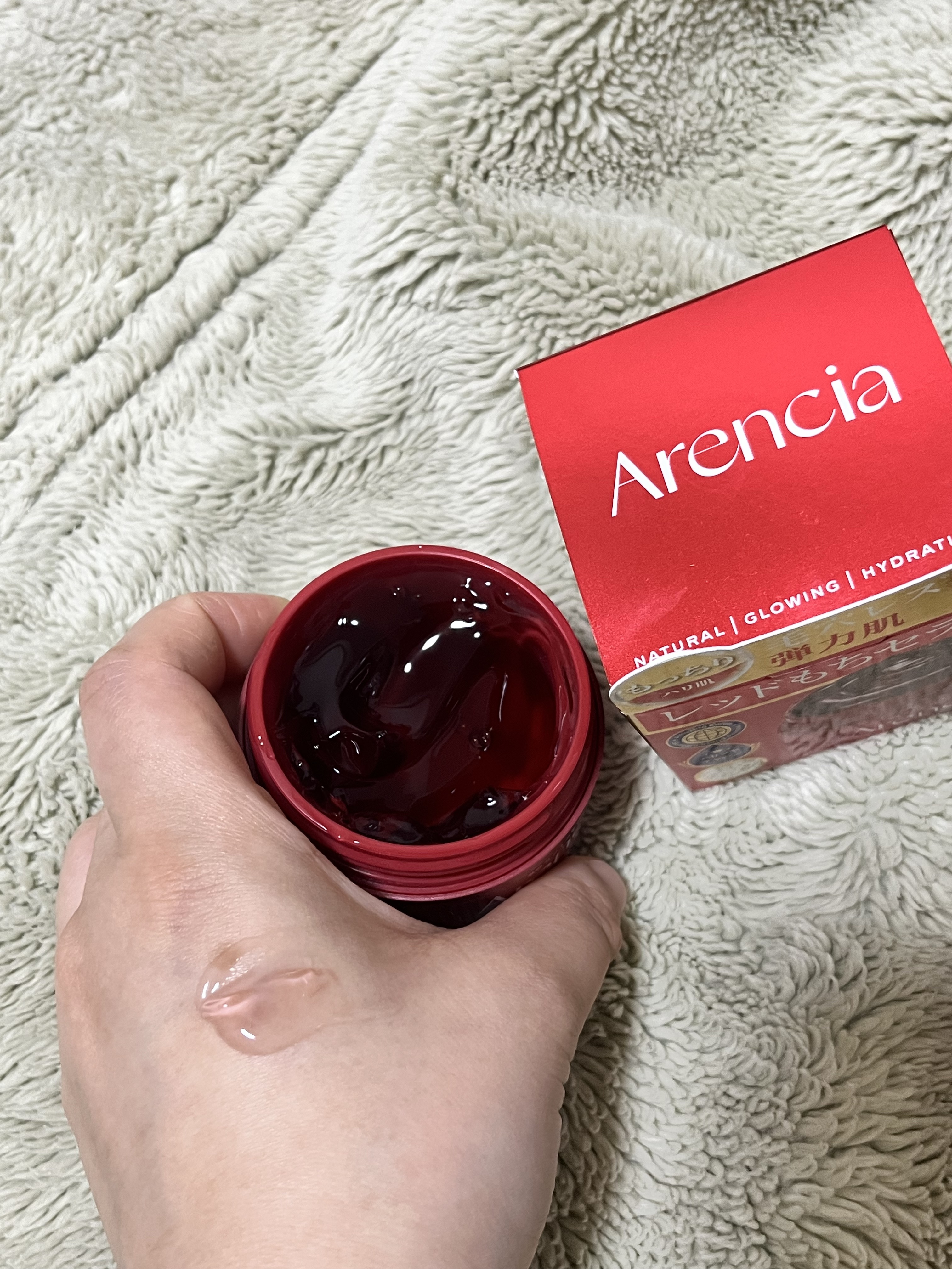 レッドモチセラム30/アレンシア/美容液を使ったクチコミ（3枚目）