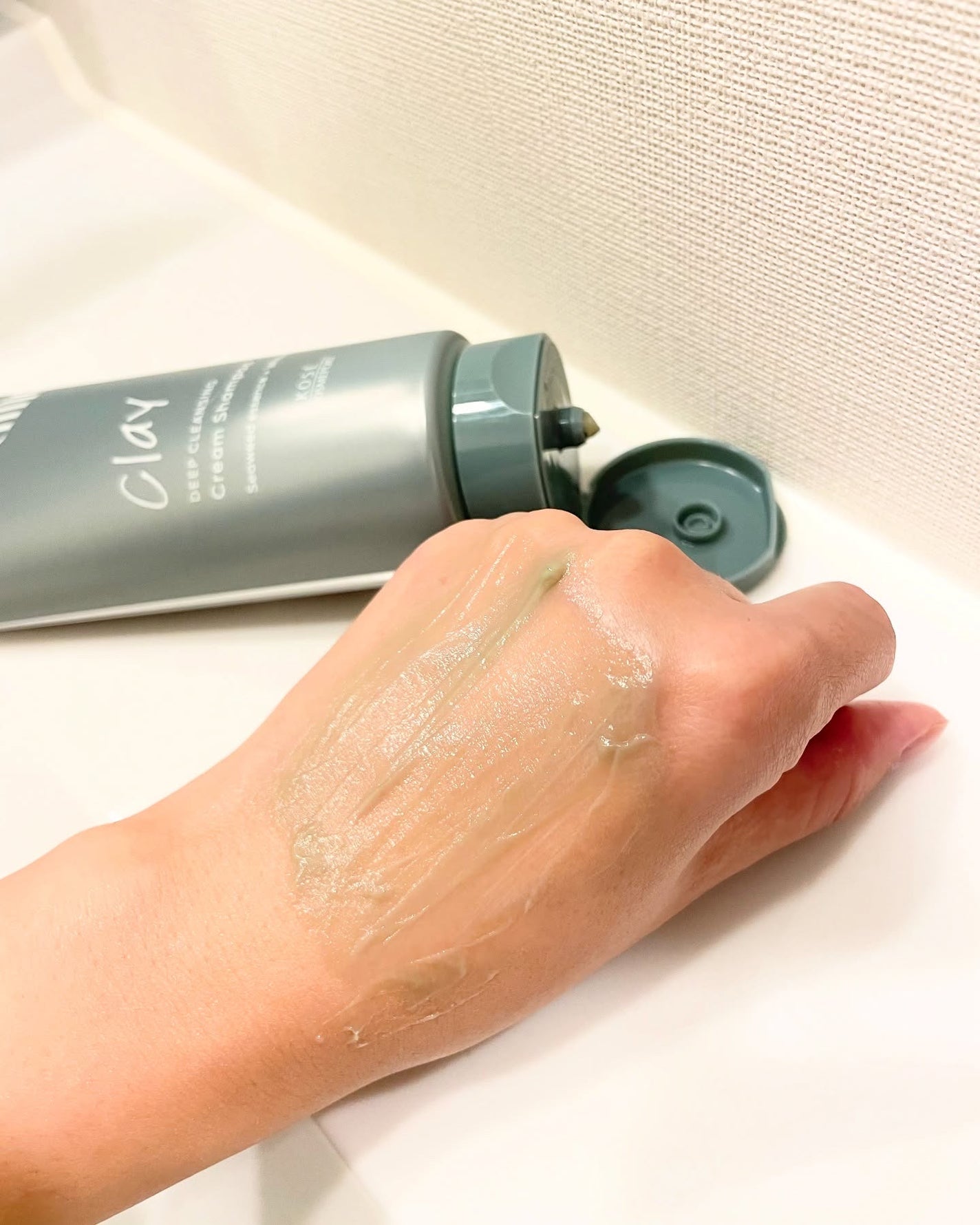 スパタイム クリームシャンプー (ディープクレンジング)/Spa time/市販シャンプーを使ったクチコミ(6枚目)