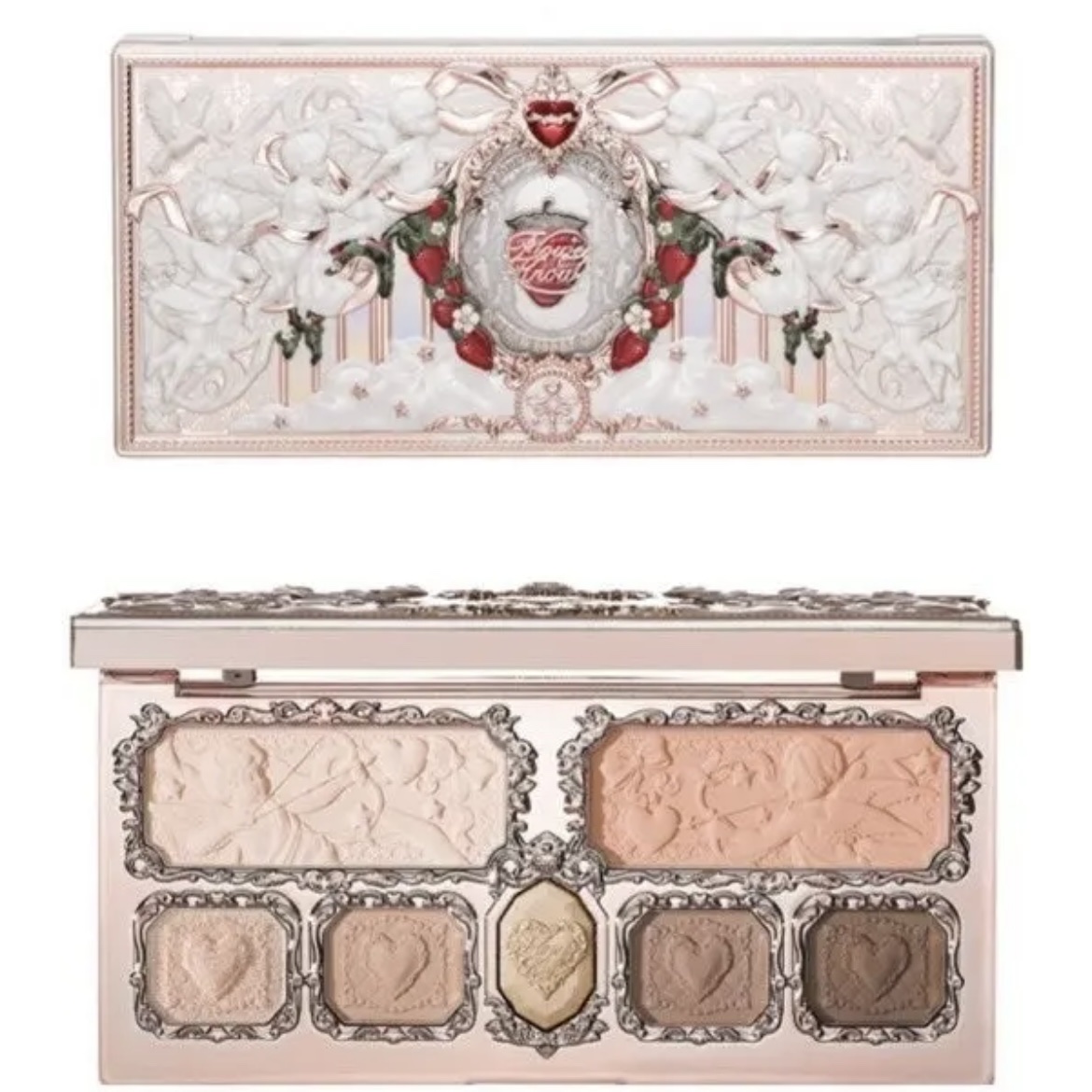 🍓✨FlowerKnows ストロベリーキューピッドパレットまとめ🪽💖


✅ メリット

・発色やわめでスクールメイクにも使いやすい🎀
・彫刻みたいなエンボスが超かわいくて毎日あがる👼🏻💞
・ベージュ〜ブラウンが中心で失敗し