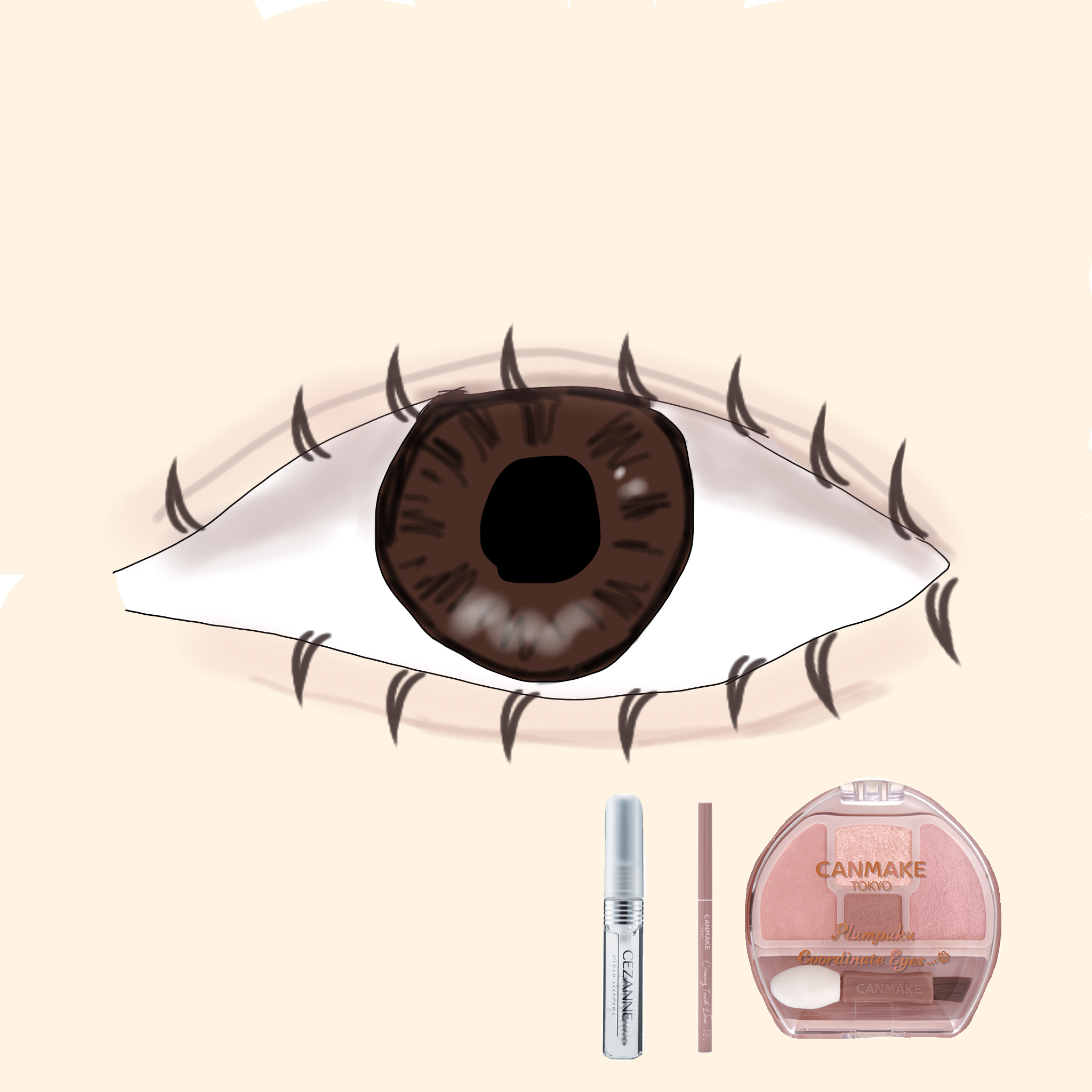 パウダーアイブロウR/CEZANNE/パウダーアイブロウを使ったクチコミ（2枚目）