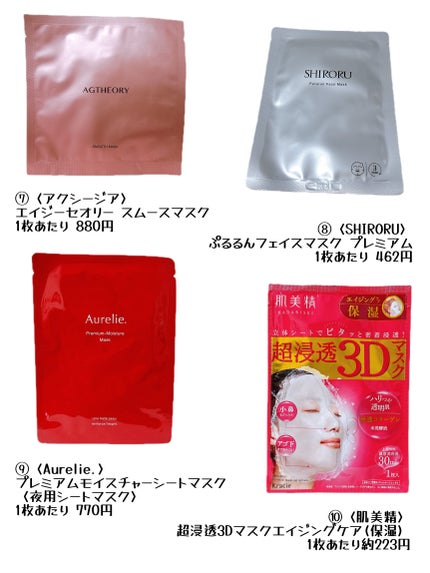 超浸透3Dマスクエイジングケア (保湿)/肌美精/シートマスク・パックを使ったクチコミ(5枚目)