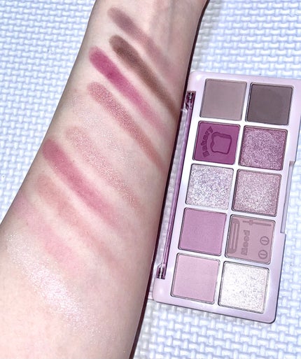 ムードアイズシャドウパレット/INGA/アイシャドウパレットを使ったクチコミ(3枚目)