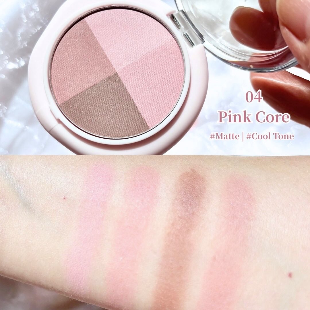 マルチクアッドシャドウ/dasique/パウダーアイシャドウを使ったクチコミ(3枚目)