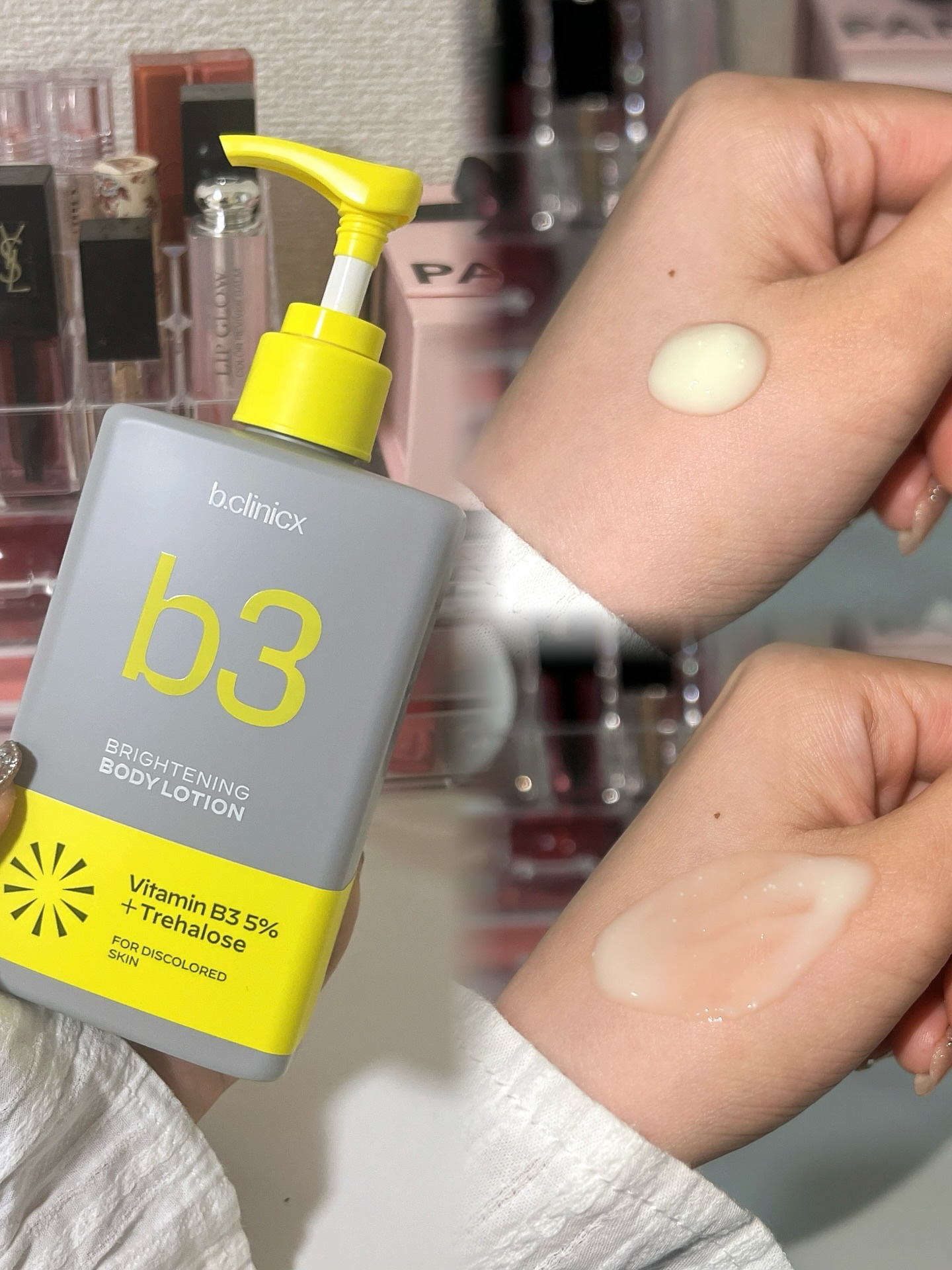 ナイアシンアミド 5% ボディローション/b.clinicx/ボディローションを使ったクチコミ（3枚目）