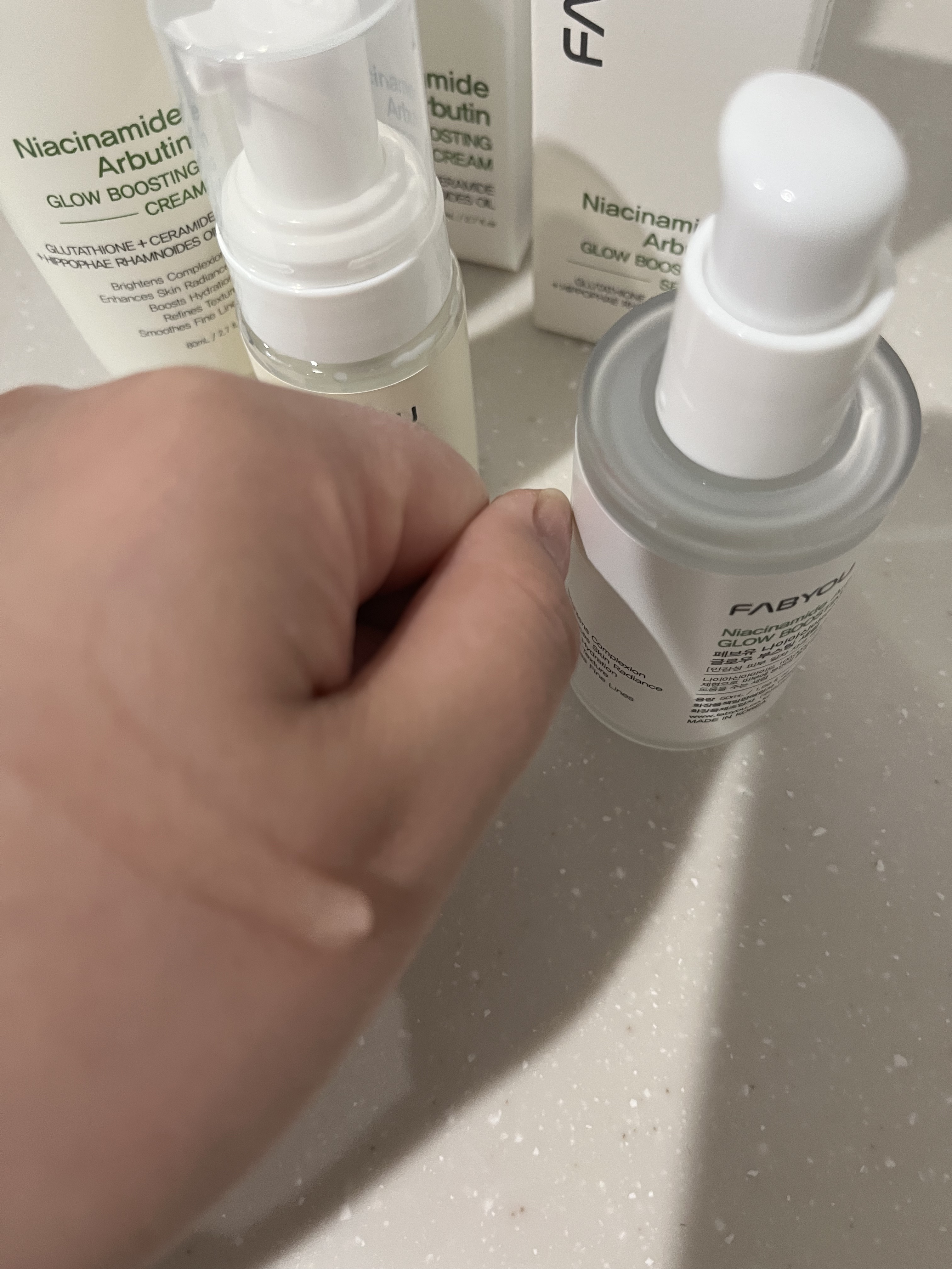 Niacinimide Arbutin Glow Boosting Serum/FABYOU/美容液を使ったクチコミ（2枚目）