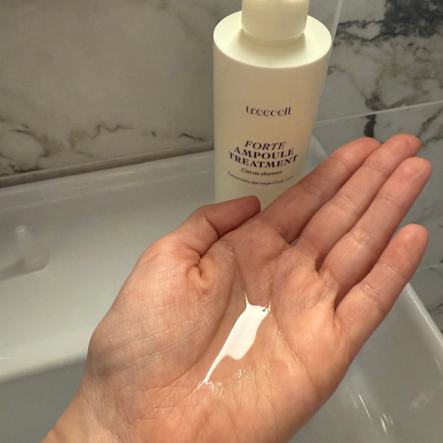 リカバリー オイルエッセンス/treecell/アウトバストリートメントを使ったクチコミ(3枚目)