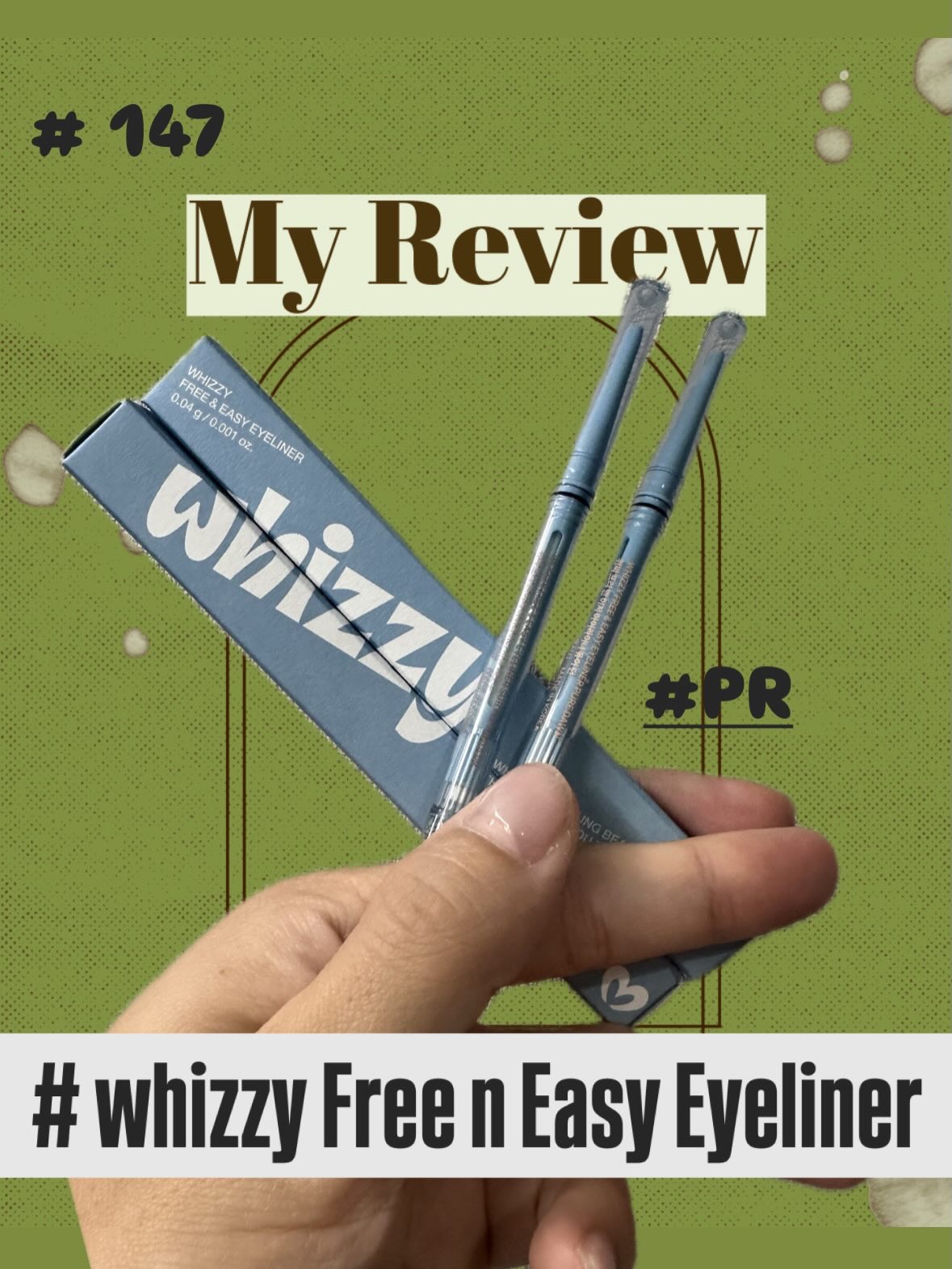 Free & Easy Eyeliner/WHIZZY/ペンシルアイライナーを使ったクチコミ（1枚目）