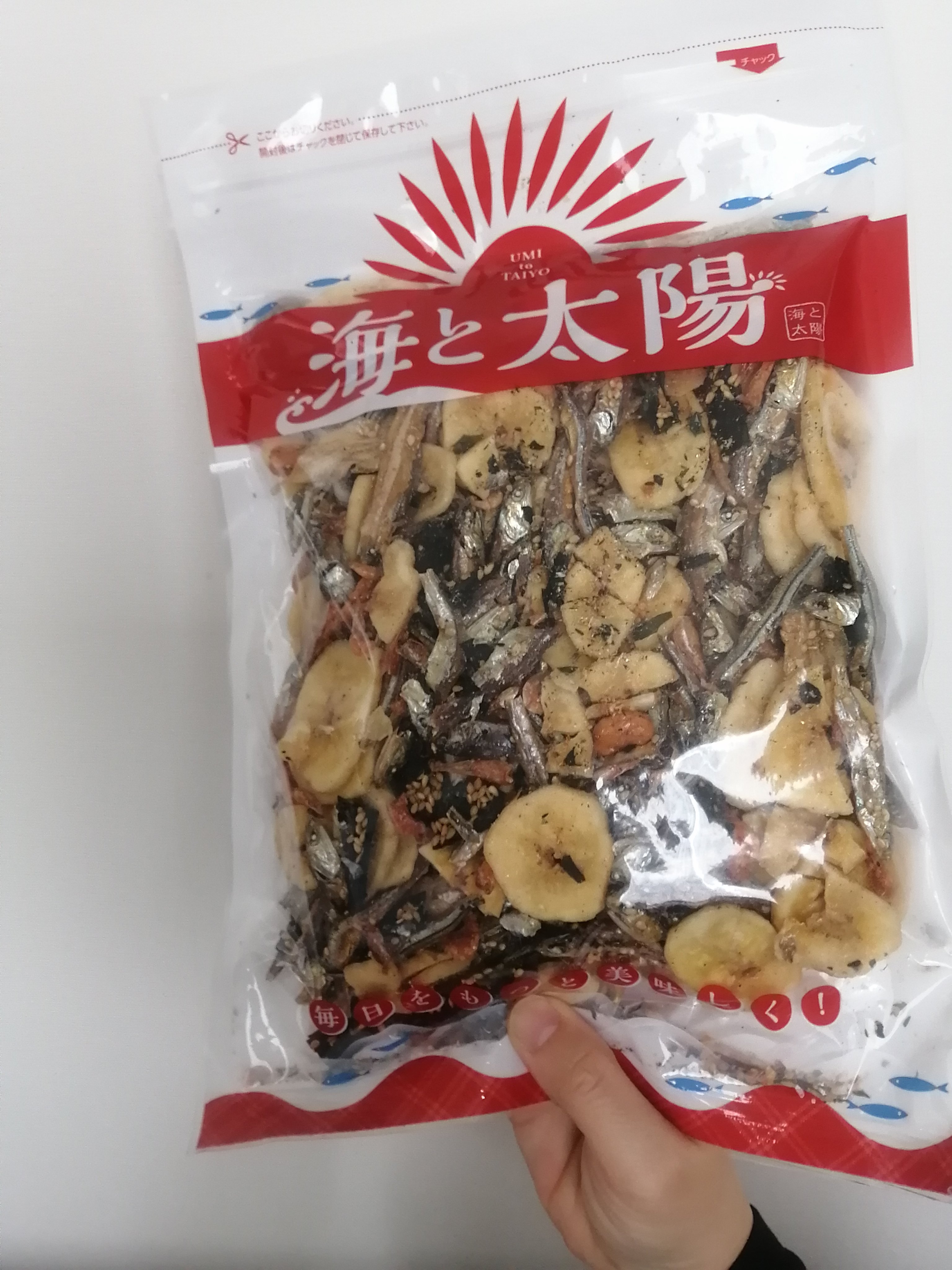 8種類のおいしいが入ってる 8種混合パリポリミックス/海と太陽/その他食品を使ったクチコミ（1枚目）