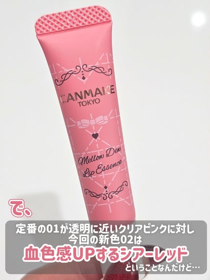 メロウデューリップエッセンス/キャンメイク/リップケアを使ったクチコミ(4枚目)