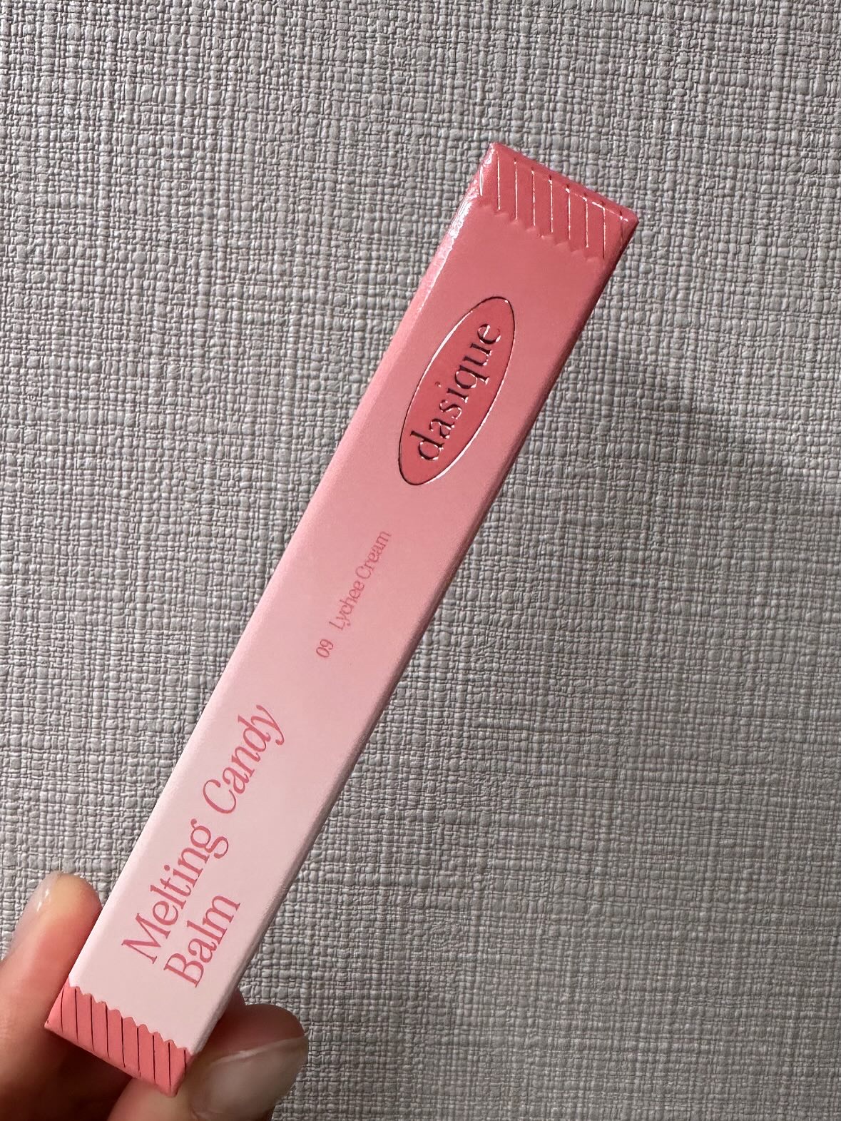 メルティングキャンディーバーム/dasique/口紅を使ったクチコミ（3枚目）