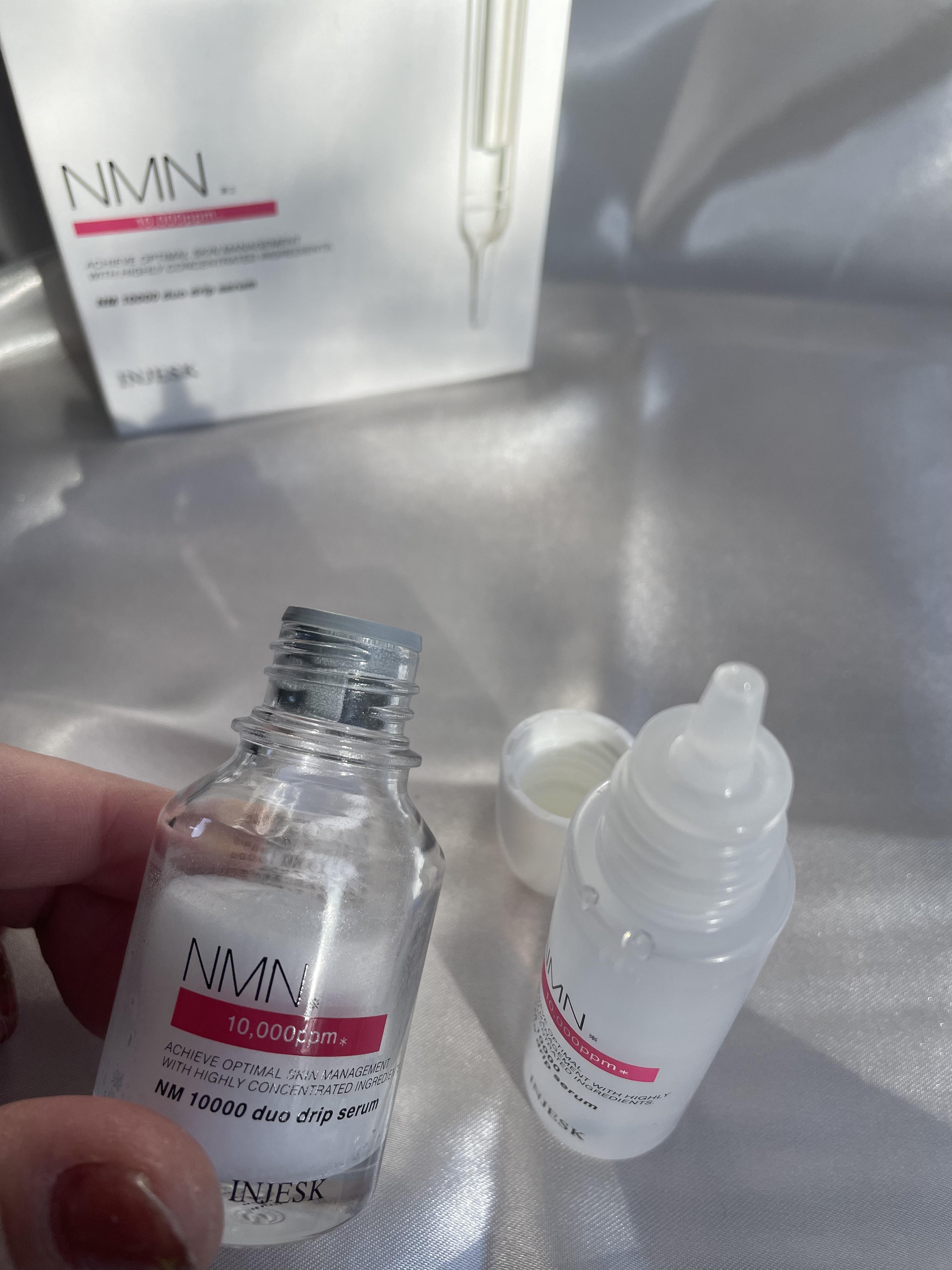 インジェスク NM １００００ デュオ ドリップ セラム/INJESK/美容液を使ったクチコミ（2枚目）