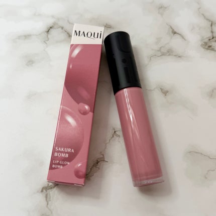 リップグロウボム/マキアージュ/リップティントを使ったクチコミ(1枚目)