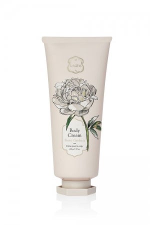 ボディクリーム チューブ ピオニーガーデニア Laline