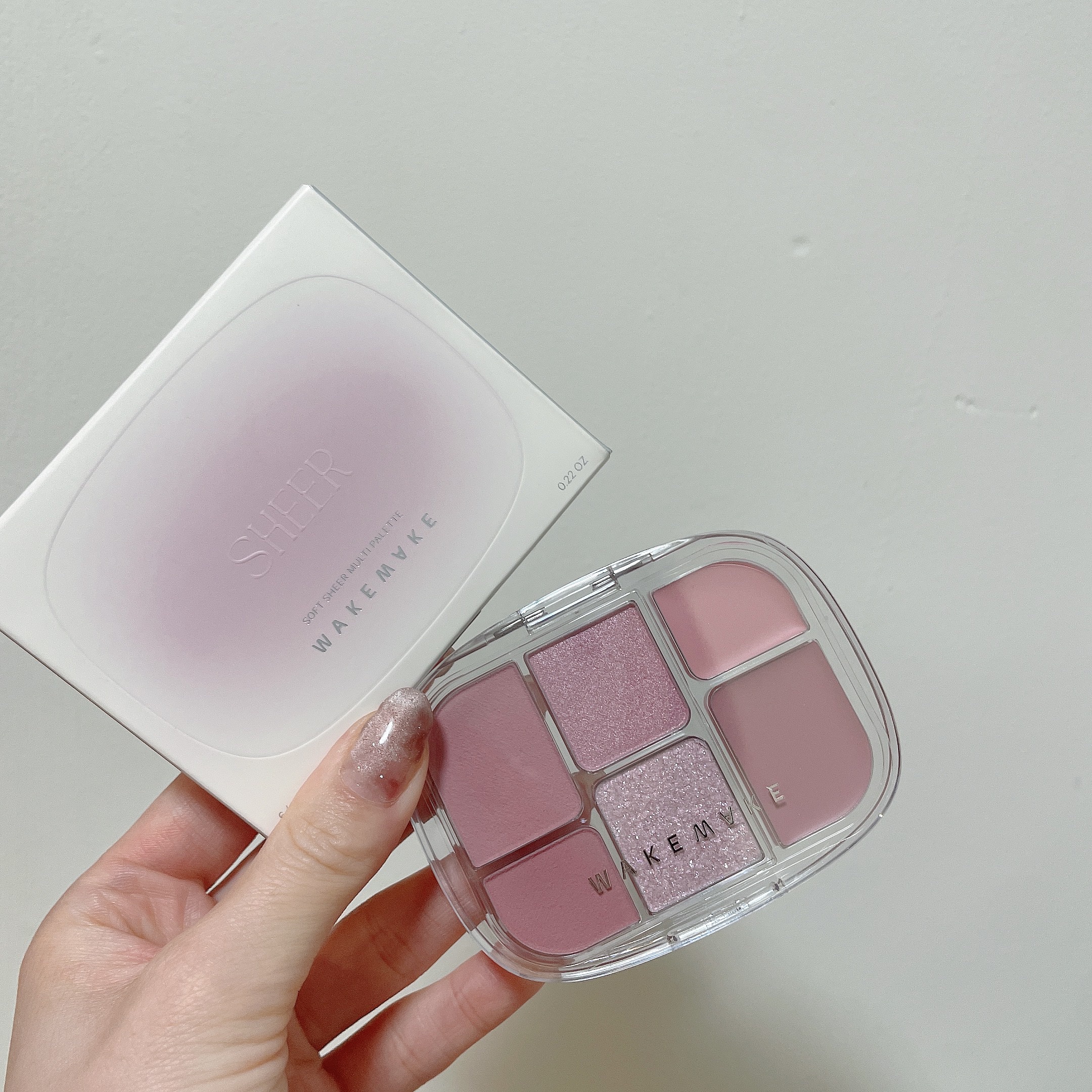 ソフトシアーマルチパレット 03 ラベンダープレジャー/wakemake/アイシャドウパレットを使ったクチコミ（1枚目）