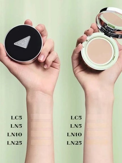 プラダ メッシュ クッション/PRADA BEAUTY/クッションファンデーションを使ったクチコミ(4枚目)