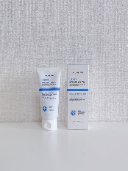 ディーアール120 バリアクリーム/KLALAB/フェイスクリームを使ったクチコミ(1枚目)