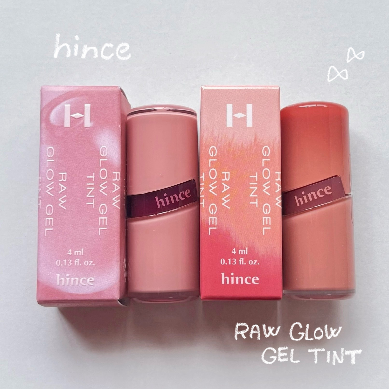 ロウグロウジェルティント R026 ローズプレッソ/hince/リップティントを使ったクチコミ（1枚目）