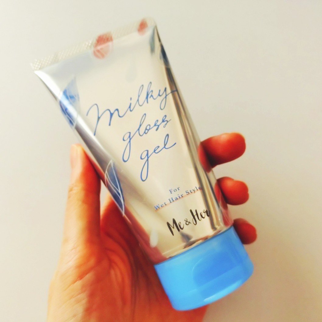 ミルキィグロスジェル/Me&Her/ヘアジェルを使ったクチコミ（2枚目）